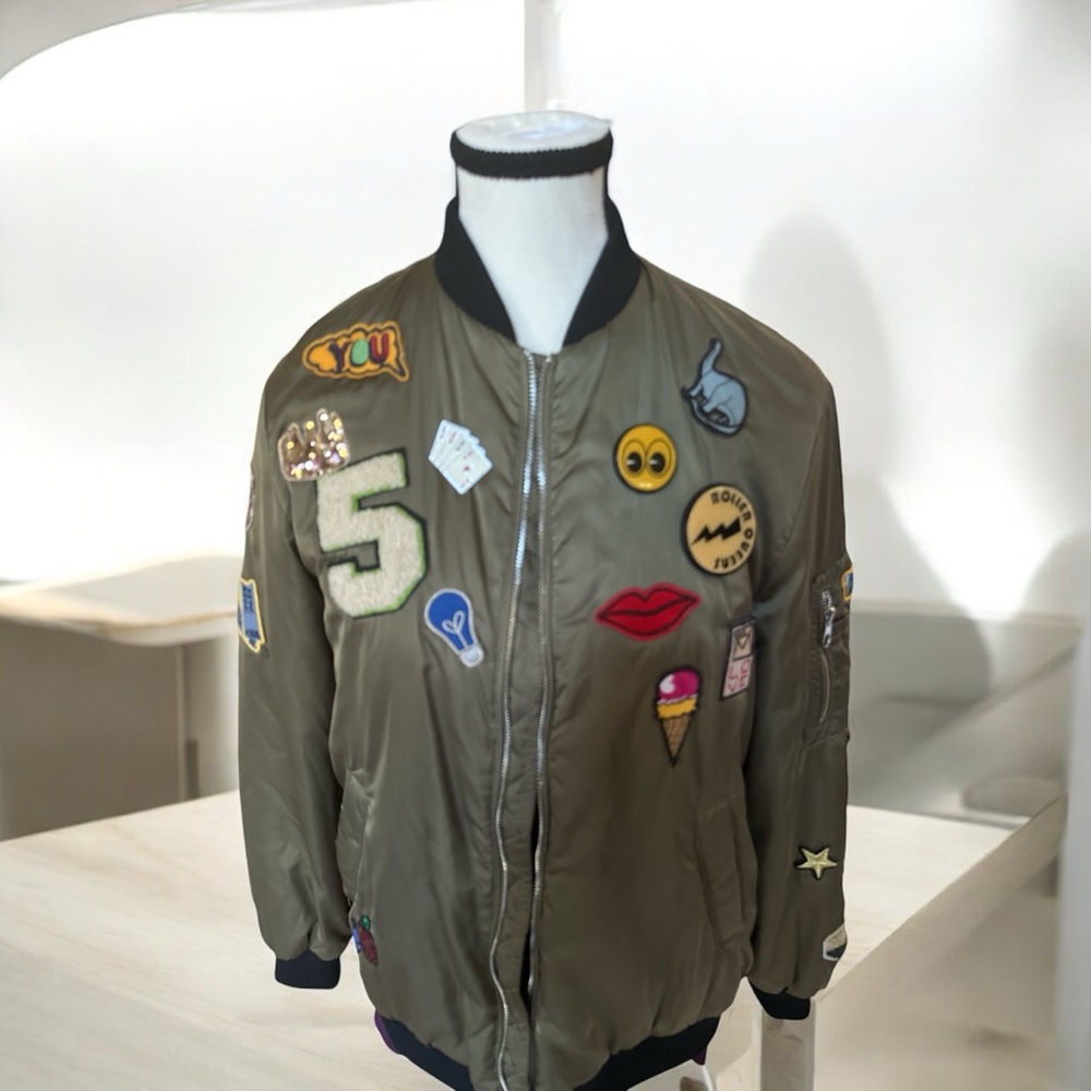 Zara bomber jacket plus thermal